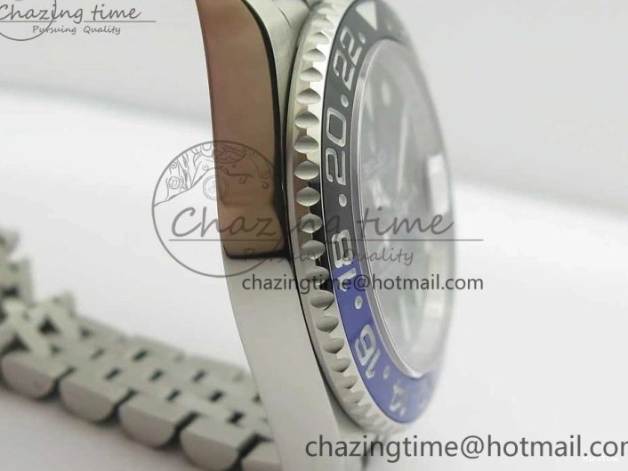 MiroTime 0227 GMT-Master II 126710 BPF BLNR Black Blue Ceramic Maker Best Edition on SS Jubilee Bracelet A BestValue 3287